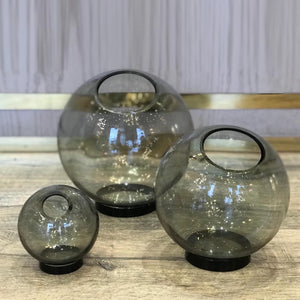 Globe Vase - Black