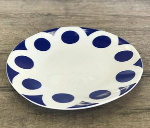 Dots Blue Side Plate