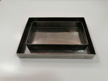 Load image into Gallery viewer, Nested Rectangular Tray Set - Black