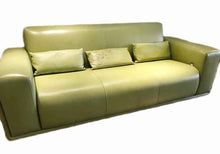 Load image into Gallery viewer, PP-Green Leather Sofa