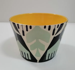 Green Ikat Bowls and Trays