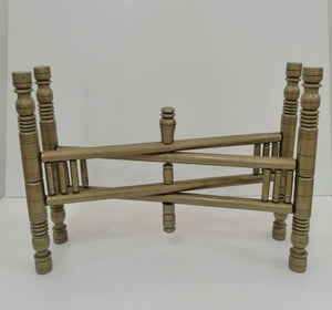Wooden Leg Tray Stand
